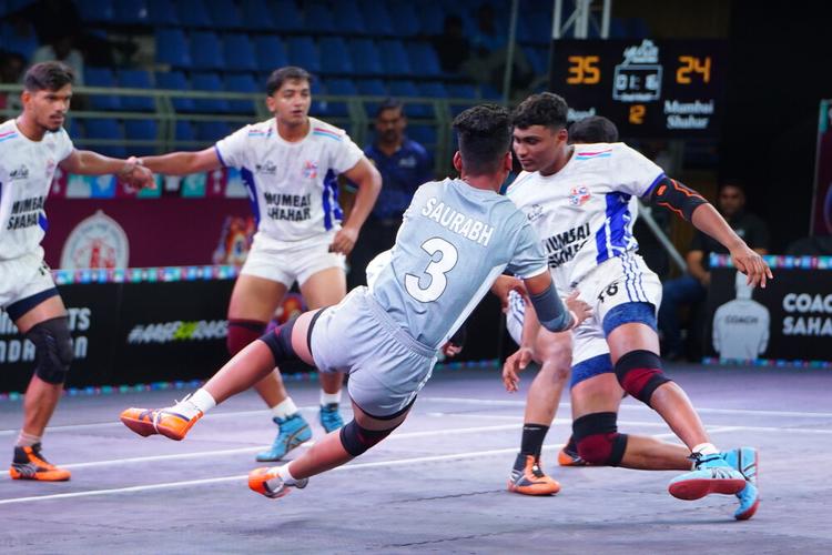 Sourabh Rathod - Match 16 - Mumbai Shahar vs Beed District - KMP YKS IDYL 2024