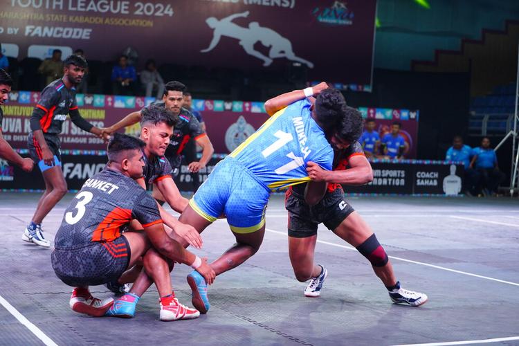 Sanket Khalate - Match 17 - Dhule District vs Ahmednagar District - KMP YKS IDYL 2024