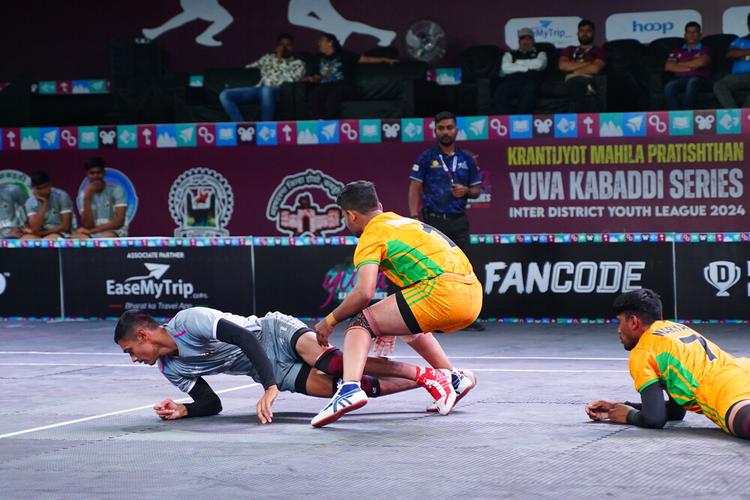 Rahul Teke - Match 20 - Beed District vs Jalna District - KMP YKS IDYL 2024