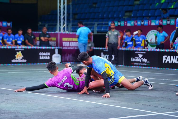 Anurag Singh - Match 21 - Dhule District vs Raigad District - KMP YKS IDYL 2024