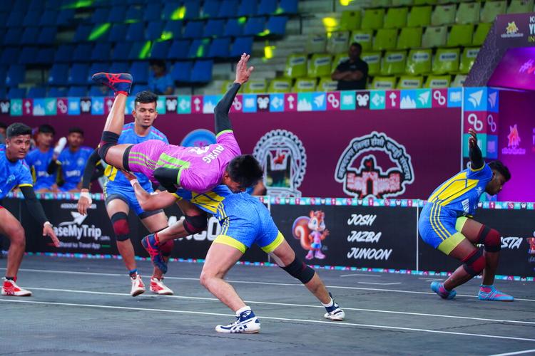 Anurag Singh - Match 21 - Raigad District vs Dhule District - KMP YKS IDYL 2024