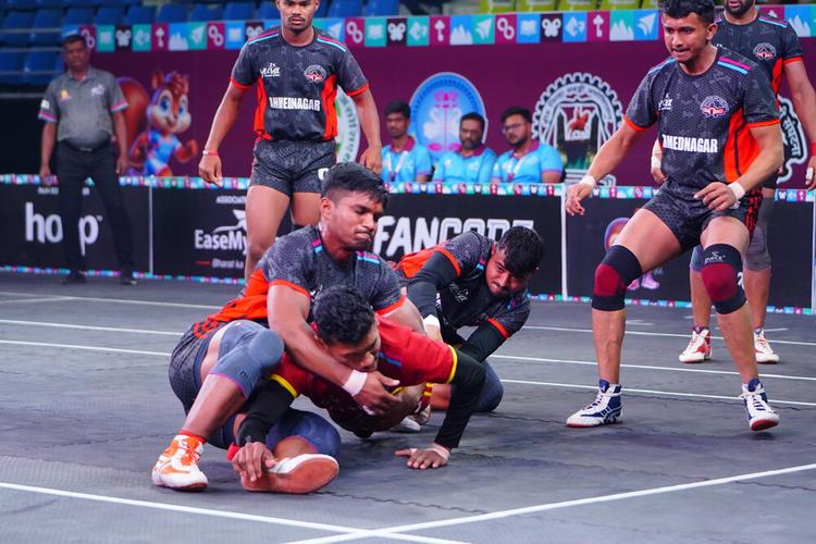 Abhishek Pawar - Match 25 - Nanded District vs Ahmednagar District - KMP YKS IDYL 2024