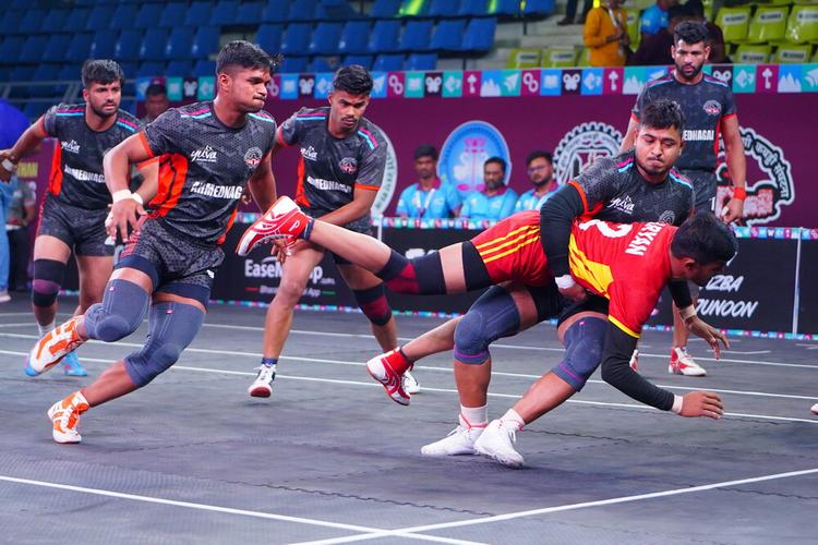 Abhishek Pawar - Match 25 - Nanded District vs Ahmednagar District - KMP YKS IDYL 2024