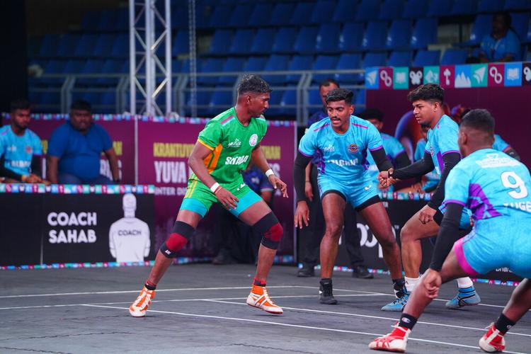 Ganesh Awale - Match 31 - Satara District vs Palghar District - KMP YKS IDYL 2024