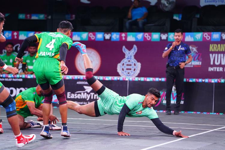 Tejas Raut - Match 33 - Satara District vs Nandurbar District - KMP YKS IDYL 2024