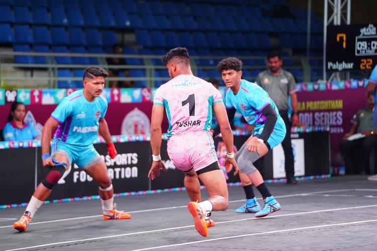 Tushar Khadke - Match 37 - Palghar District vs Sangli District - KMP YKS IDYL 2024